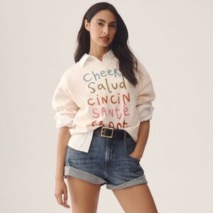 EUC Anthropologie Sweatshirt, Size M